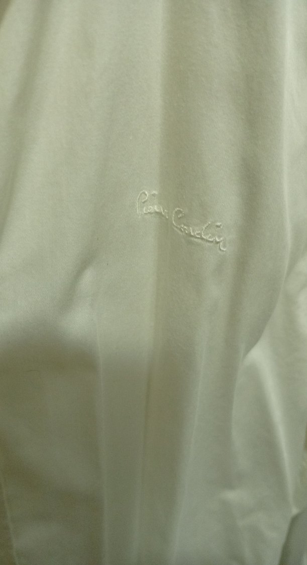 Erkek Beyaz Keten Uzun Kollu Gömlek - Görsel 2