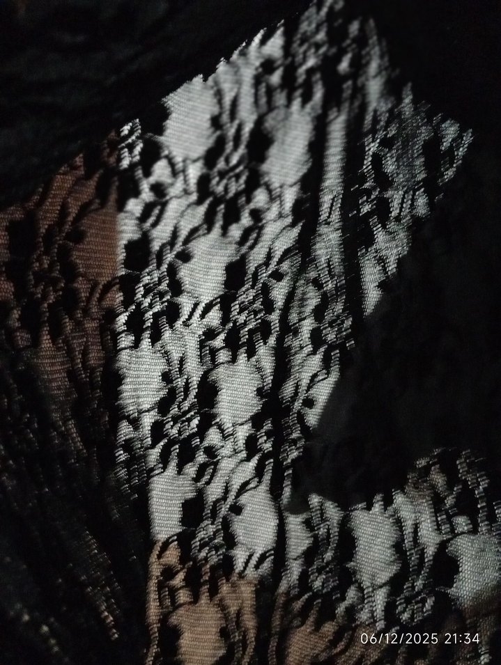 Siyah Kolsuz dantel Elbise - Görsel 5