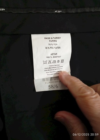 Siyah Kemerli Erkek Pantolon - Görsel 5