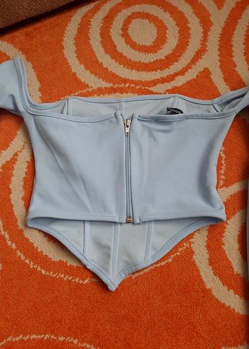 Mavi Straplez Strappy  Büstiyer - Görsel 4