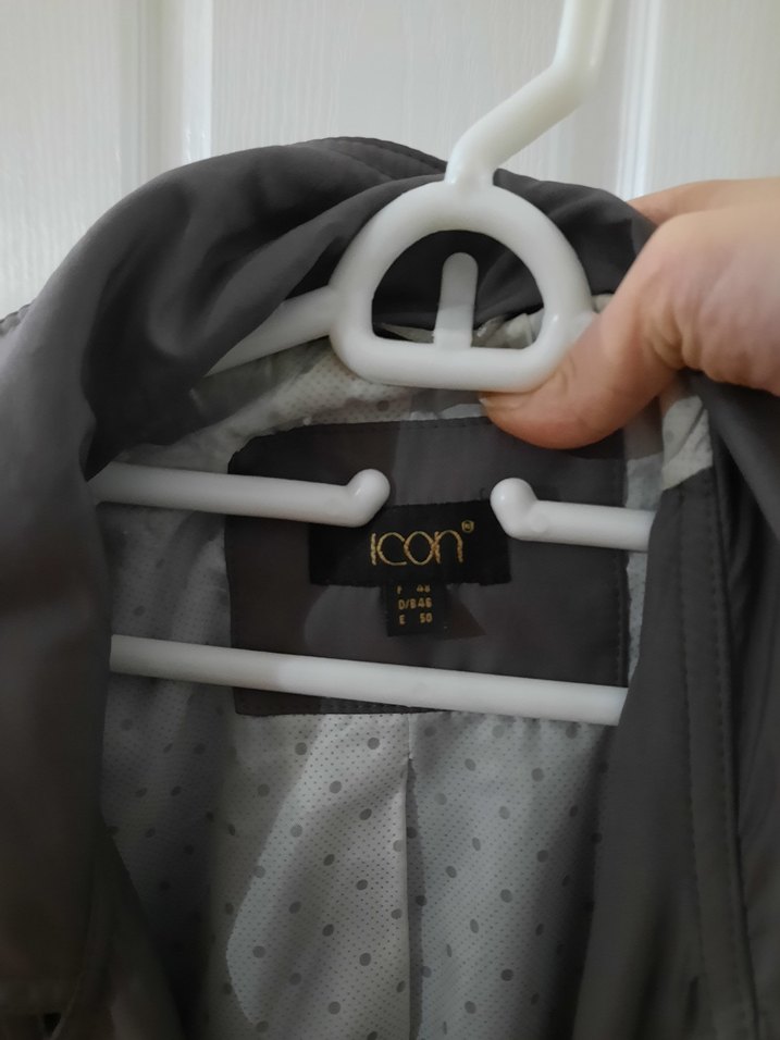 Düğmeli Uzun Kahverengi Kadın Trençkot - Görsel 5