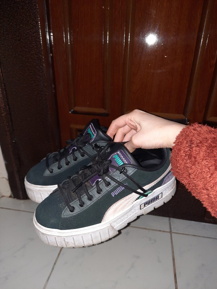 Platform Topuklu Kadın Spor Ayakkabı - Görsel 3