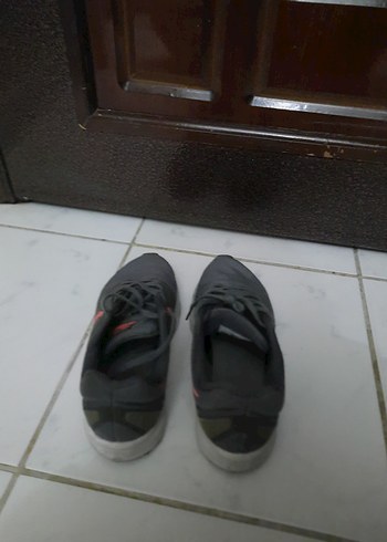 orjinal nike Gri Bağcıklı Spor Kadın Sneaker - Görsel 2