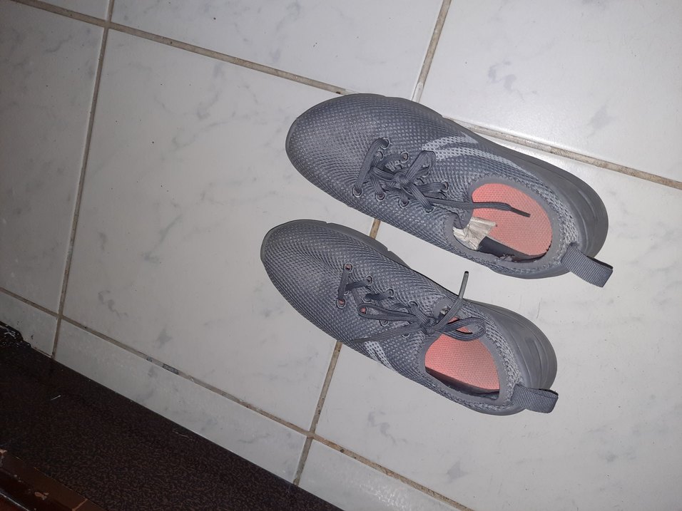 kadin koşu  Spor Ayakkabısı Velcro Detaylı - Görsel 2