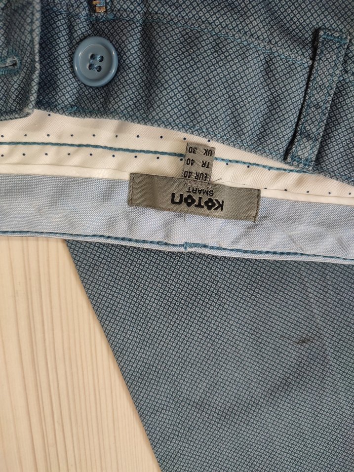 koton mavi pantolon 40 beden erkek - Görsel 4