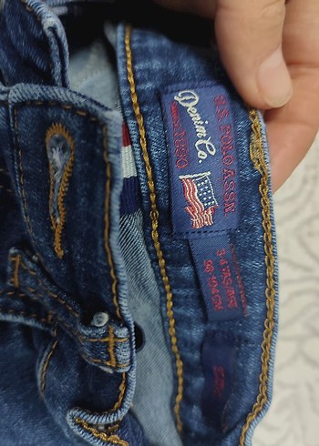 Erkek Çocuk Denim Pantolon US polo 3-4 yaş - Görsel 3