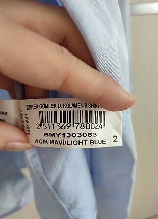 m Beden Mudo erkek gömlek regular fit 2 beden