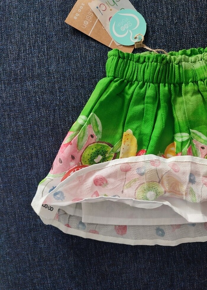 Bebek etek soobe 9-12 ay meyveli  - Görsel 2