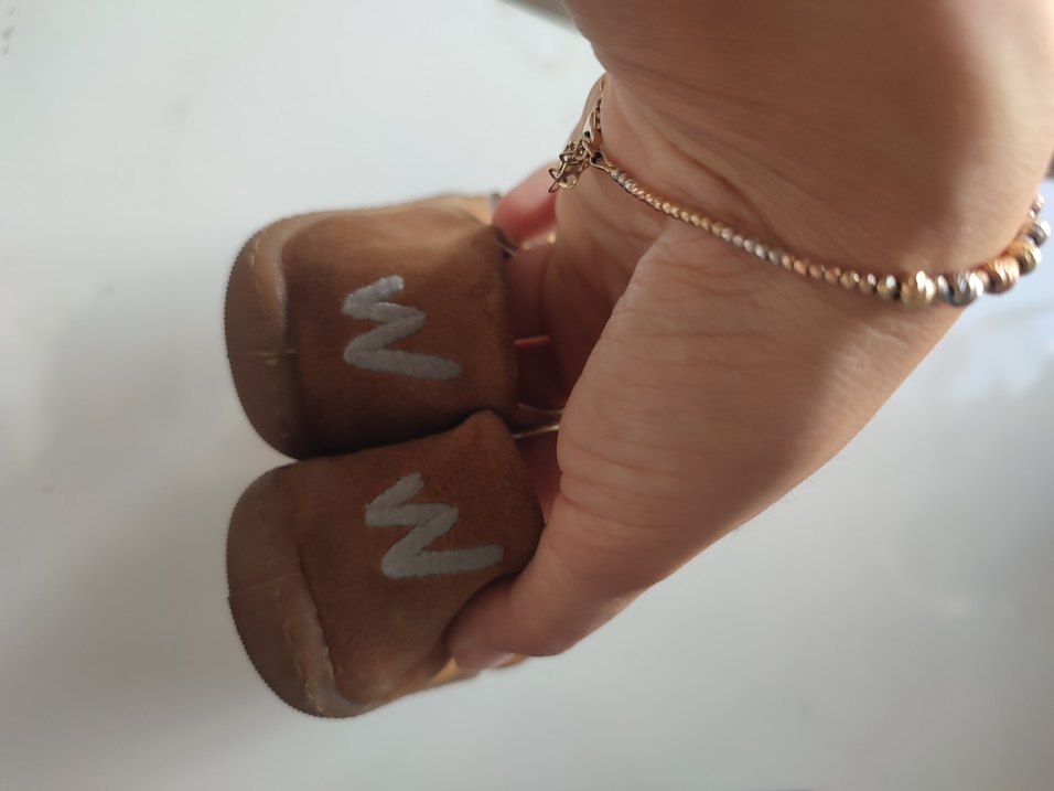 Kahverengi Süet Erkek Bebek İlk Adım Ayakkabısı ebebek 23 numara - Görsel 4