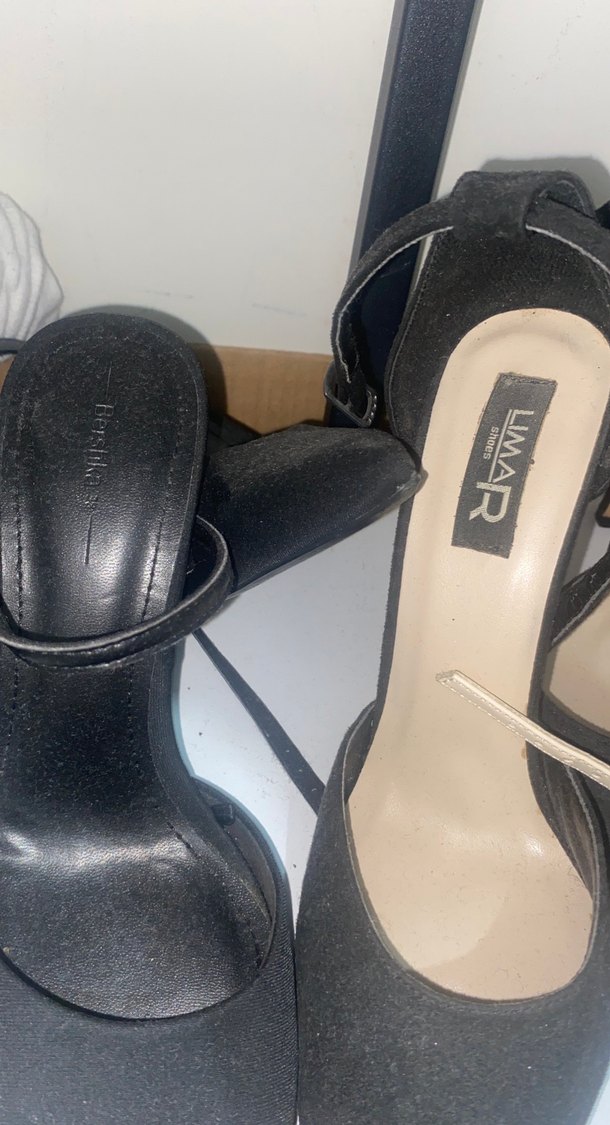 Parlak Mor Yılan Derisi Desenli Topuklu Kadın Ayakkabı - Görsel 5