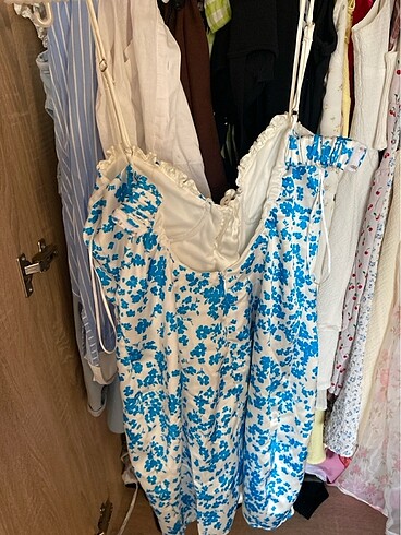 s Beden beyaz Renk Bershka elbise