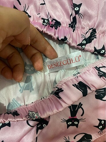 s Beden pembe Renk Pijama altı şort