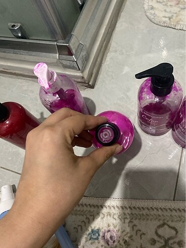 Saç boyası pembe kırmızı - Görsel 10