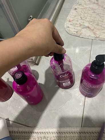 Saç boyası pembe kırmızı - Görsel 12