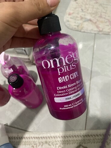 Saç boyası pembe kırmızı - Görsel 14