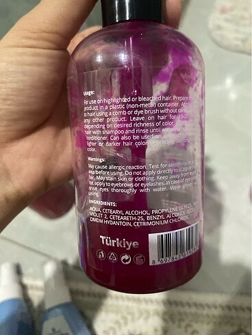 Saç boyası pembe kırmızı - Görsel 13