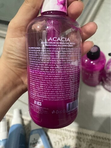 Saç boyası pembe kırmızı - Görsel 9