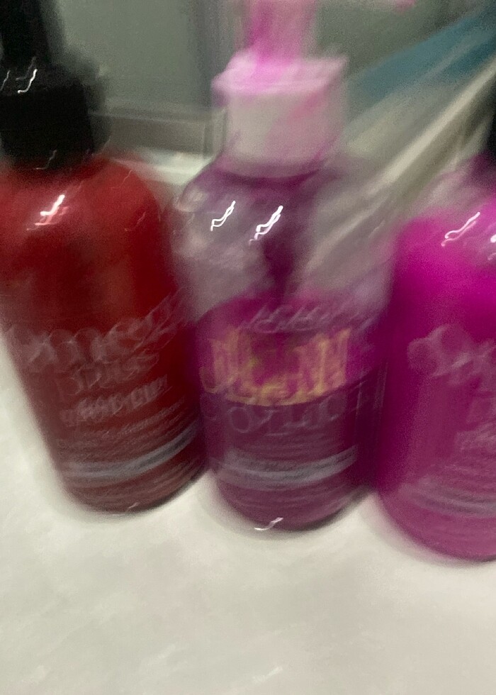 Saç boyası pembe kırmızı - Görsel 4