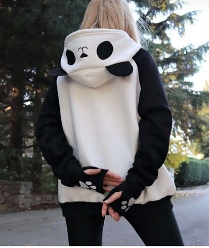 Pandalı sweatshirt