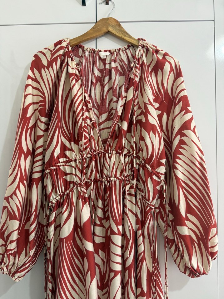 Uzun Kol H&M Uzun Elbise - Görsel 2