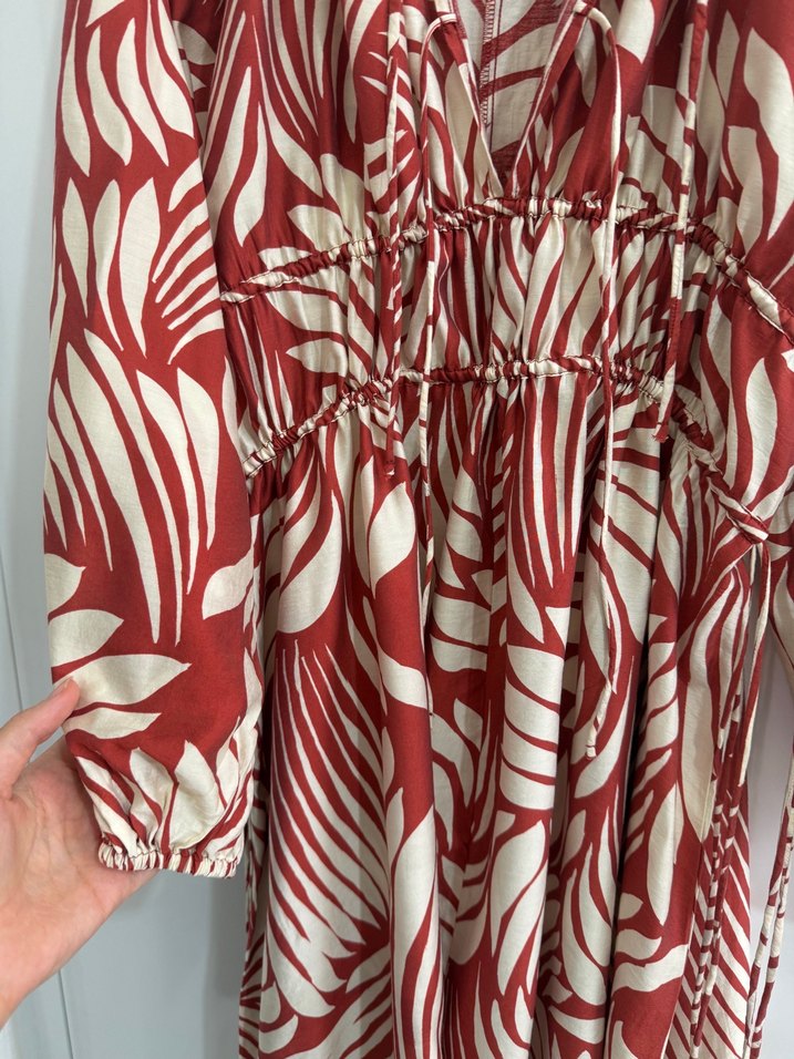 Uzun Kol H&M Uzun Elbise - Görsel 4