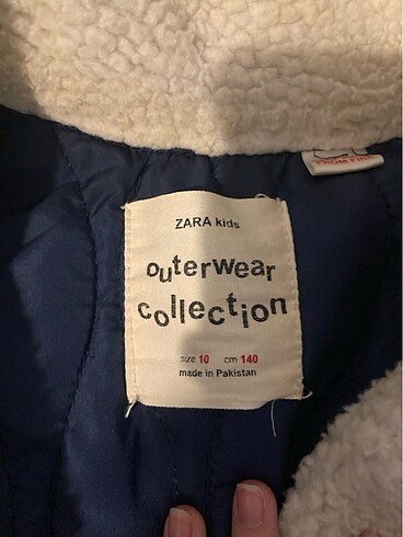 12-13 Yaş Beden Zara kids kalıbı geniş kot ceket