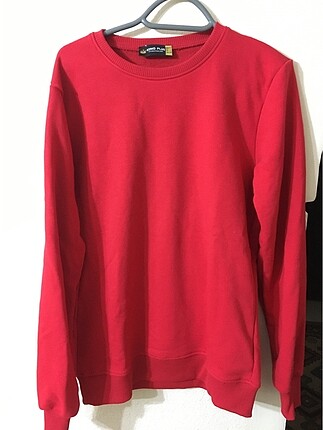 Kırmızı spor sweat