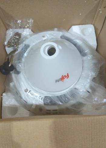 Beyaz Tavan Lambası Aparatı Fujilife Tavan Vantilatörü - Görsel 8