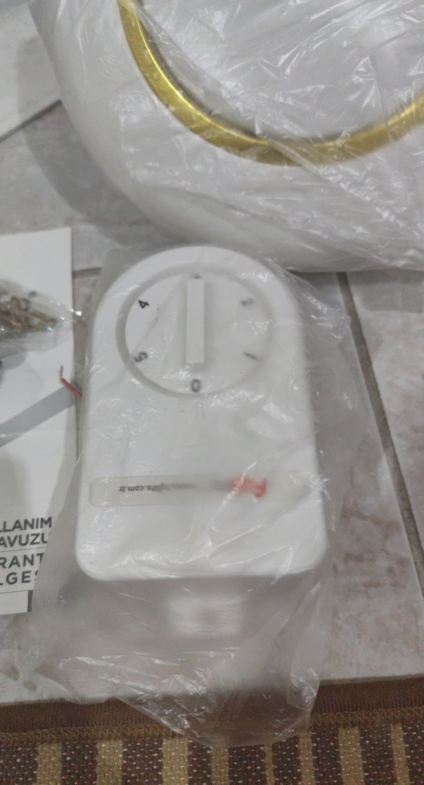 Beyaz Tavan Lambası Aparatı Fujilife Tavan Vantilatörü - Görsel 4