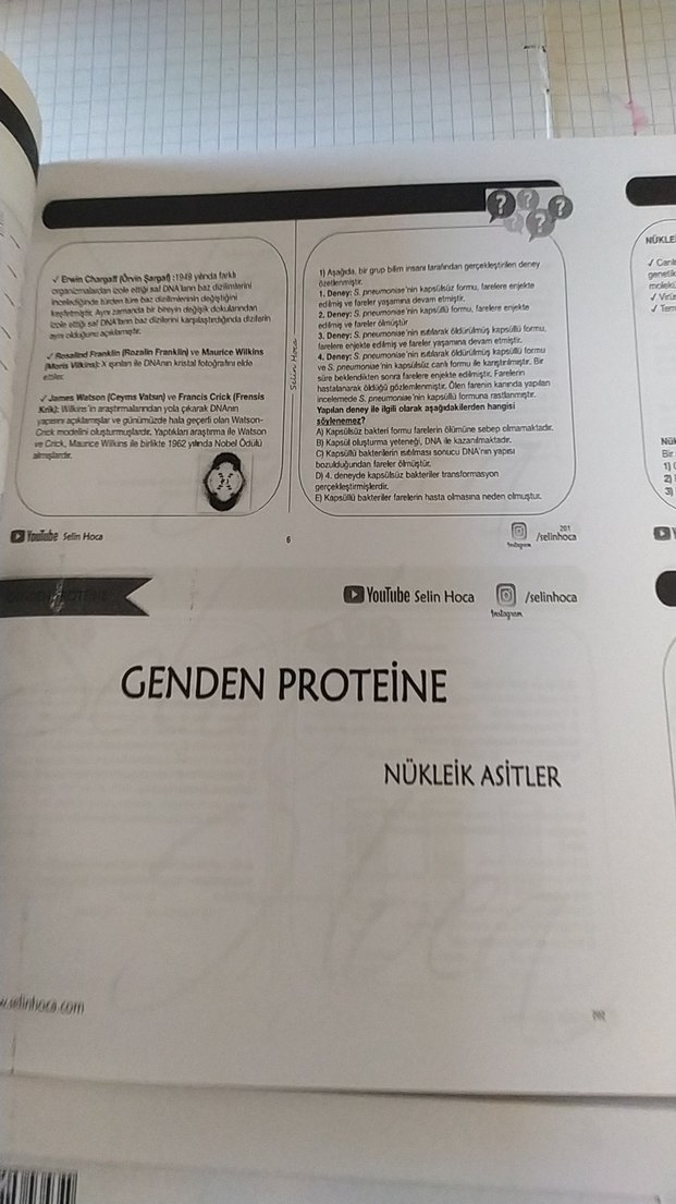 2022 TYT Biyoloji Video Ders Defteri - Görsel 5