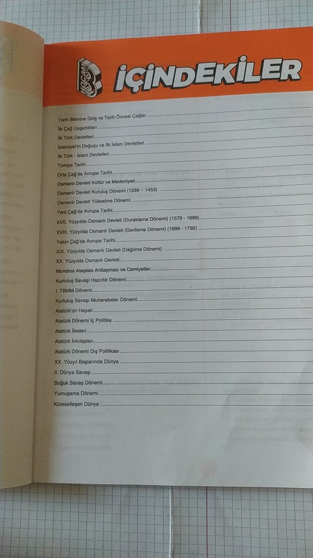 2021 Benim Hocam AYT Tarih Soru Bankası - Görsel 2