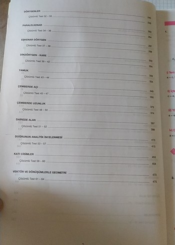 Final İlk Basamak YGS Geometri Soru Bankası - Görsel 4