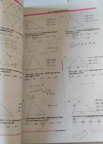 Final İlk Basamak YGS Geometri Soru Bankası - Görsel 6