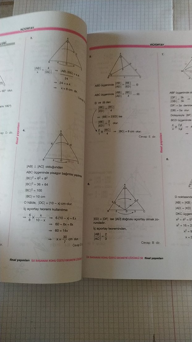 Final İlk Basamak YGS Geometri Soru Bankası - Görsel 2
