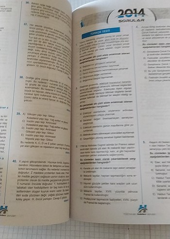 YGS Son Beş Yıl Çıkmış Sorular Kitabı - Görsel 3