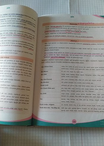 Edebiyat El Kitabı - Limit Yayınları - Görsel 3