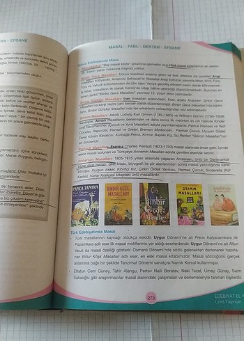 Edebiyat El Kitabı - Limit Yayınları - Görsel 5