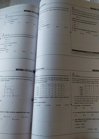  Beden Renk KPSS 2023 Matematik Ders Notları