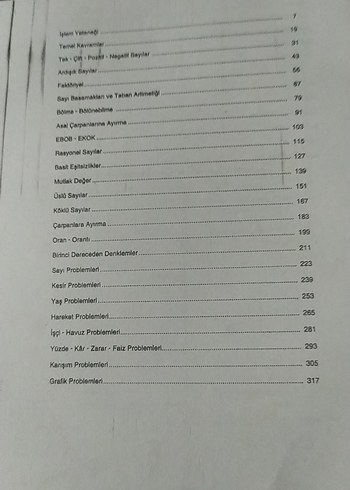 KPSS 2023 Matematik Soru Bankası Tamamı Çözümlü - Görsel 5