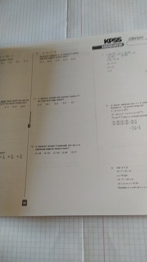 KPSS 2023 Matematik Soru Bankası Tamamı Çözümlü - Görsel 2