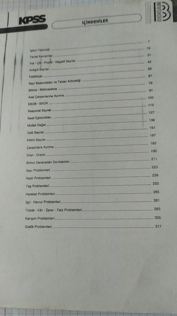 KPSS 2023 Matematik Soru Bankası Tamamı Çözümlü - Görsel 5