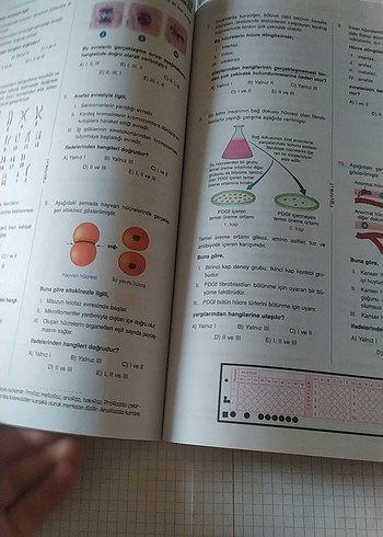 TYT Biyoloji Soru Kitabı Murat Aydoğan - Görsel 8