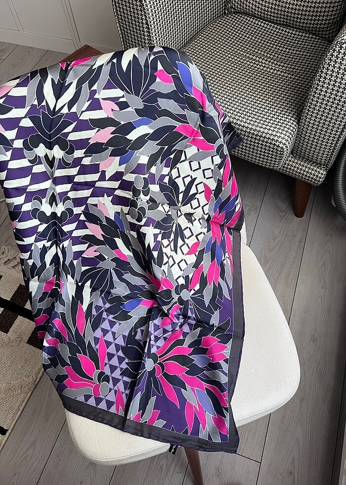 Silk home ipek eşarp - Görsel 2