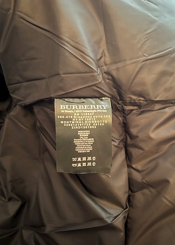 Burberry kapüşonlu çocuk şişme mont - Görsel 5