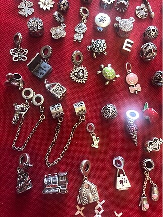 Beden Pandora uyumlu gümüş charm