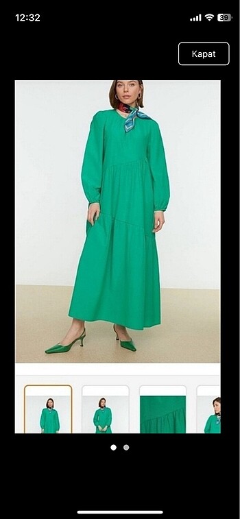 Trendyol modest elbise
