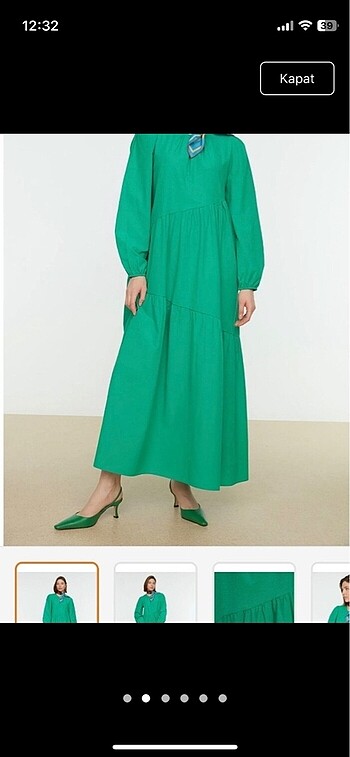 s Beden Trendyol modest elbise