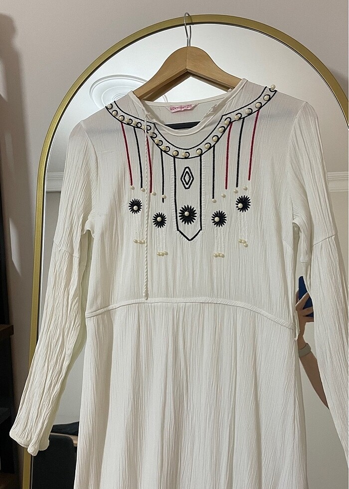 Şile bezi elbise - Görsel 2