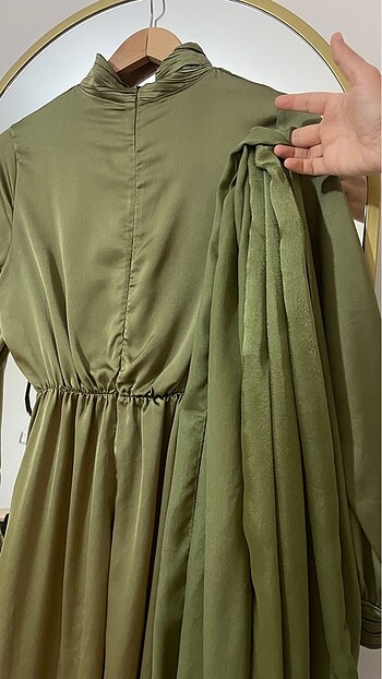 Trendyol modest elbise ve şal - Görsel 6