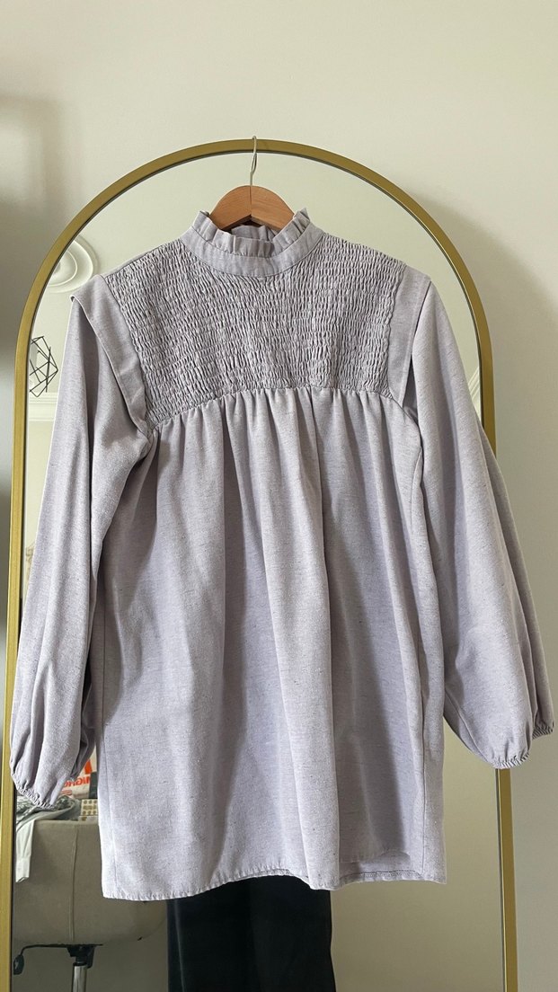 Lila mevsimlik tuniki - Görsel 2